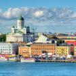Una vista de Helsinki, capital de Finlandia.