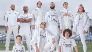 El Real Madrid presenta la camiseta que lucirá la próxima temporada