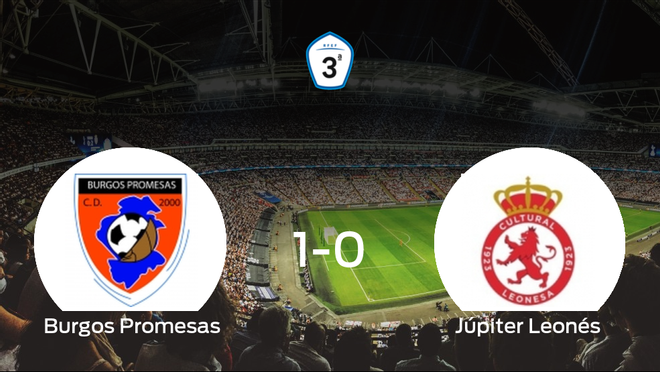 El Burgos Promesas consigue la victoria en casa frente al Júpiter Leonés (1-0) El Burgos Promesas consigue la victoria en casa frente al Júpiter Leonés (1-0)