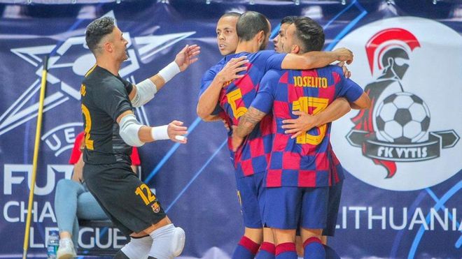 El Barça encarriló la primera plaza de grupo ante el Tyumen El Barça encarriló la primera plaza de grupo ante el Tyumen