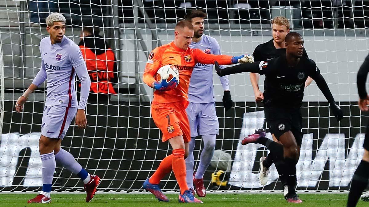 Eintracht - FC Barcelona: El VAR acertó en el penalti anulado al conjunto alemán