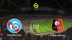 El Racing Estrasburgo y el Stade Rennes firman tablas en el Stade de La Meinau (1-1) El Racing Estrasburgo y el Stade Rennes firman tablas en el Stade de La Meinau (1-1)