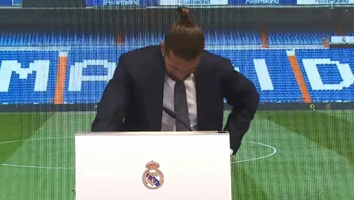 ¡Sergio Ramos se emociona en su discurso de despedida!