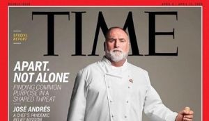El chef Jose Andrés, portada de Time por su ayuda frente al coronavirus El chef Jose Andrés, portada de Time por su ayuda frente al coronavirus