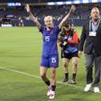 Megan Rapinoe, en su partido de despedida