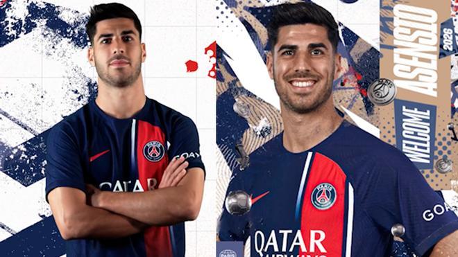 Marco Asensio Paris Saint-Germain Camisetas de fútbol, Marco Asensio Camisa