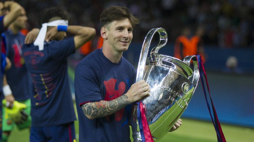 Cuántas Champions League ha ganado Leo Messi?