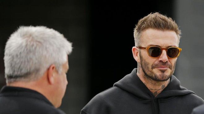 Paul McDonough, director deporivo del Inter de MIami, junto al presidente y propietario, David Beckham Paul McDonough, director deporivo del Inter de MIami, junto al presidente y propietario, David Beckham