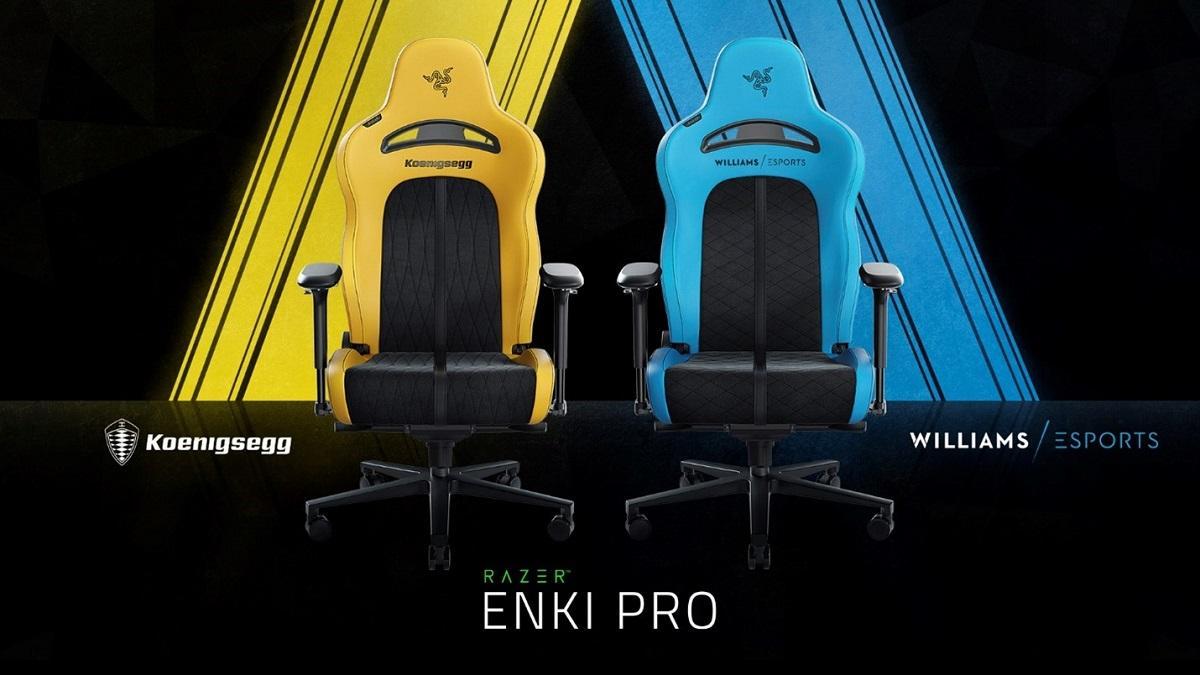 Razer expande la gama de sillas Enki Pro con dos nuevas ediciones