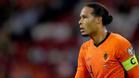 Van Dijk dio el susto en el encuentro ante Turquía