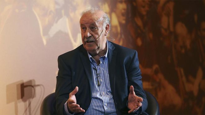 El exseleccionador Vicente Del Bosque valoró la salida de Neymar del FC Barcelona El exseleccionador Vicente Del Bosque valoró la salida de Neymar del FC Barcelona