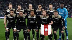 Once inicial del Ajax (2018/2019) en un partido de Champions League