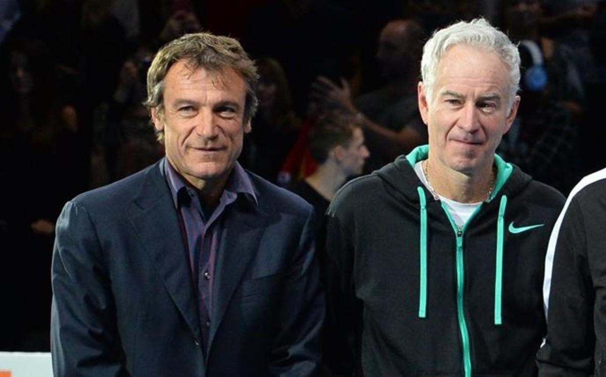 McEnroe, Wilander y Noah, estrellas en Marbella