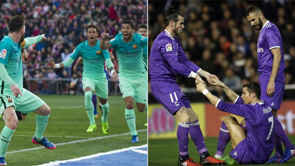 Barça y Madrid se jugarán la Liga en las diez últimas jornadas Barça y Madrid se jugarán la Liga en las diez últimas jornadas