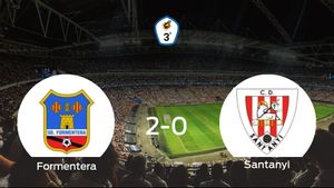 Triunfo 2-0 del Formentera ante el Santanyi Triunfo 2-0 del Formentera ante el Santanyi