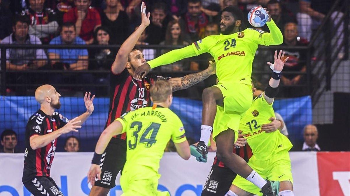 Dika Mem lideró en ataque a un sólido Barça Lassa Dika Mem lideró en ataque a un sólido Barça Lassa