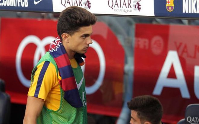 Marc Bartra no ha contado con muchas oportunidades esta temporada Marc Bartra no ha contado con muchas oportunidades esta temporada