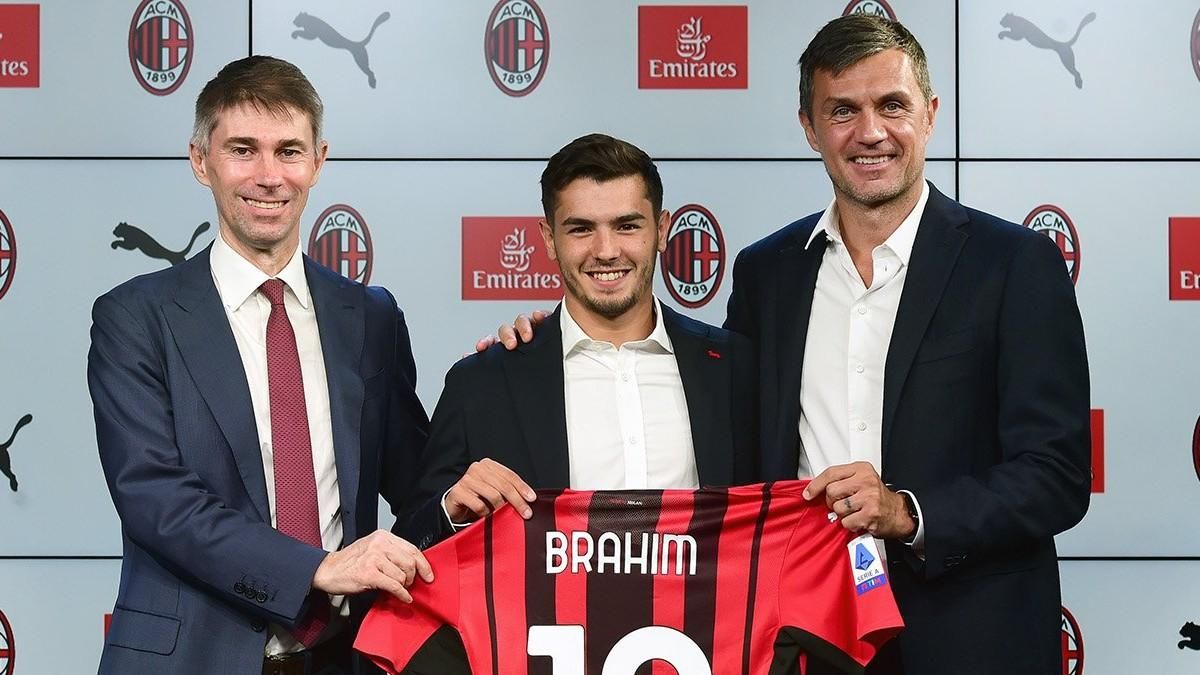 Brahim ya sonríe feliz en el Milan Brahim ya sonríe feliz en el Milan