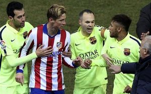 Fernando Torres mantuvo un cruce dialéctico con Neymar Fernando Torres mantuvo un cruce dialéctico con Neymar
