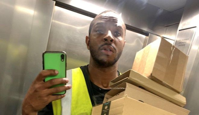 Un atleta olímpico se hace repartidor de Amazon para poder ir a Tokio Un atleta olímpico se hace repartidor de Amazon para poder ir a Tokio
