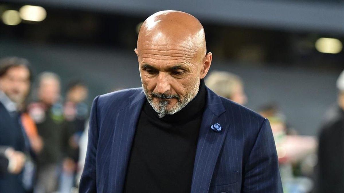 Luciano Spalletti, durante su etapa como entrenador del Inter Luciano Spalletti, durante su etapa como entrenador del Inter