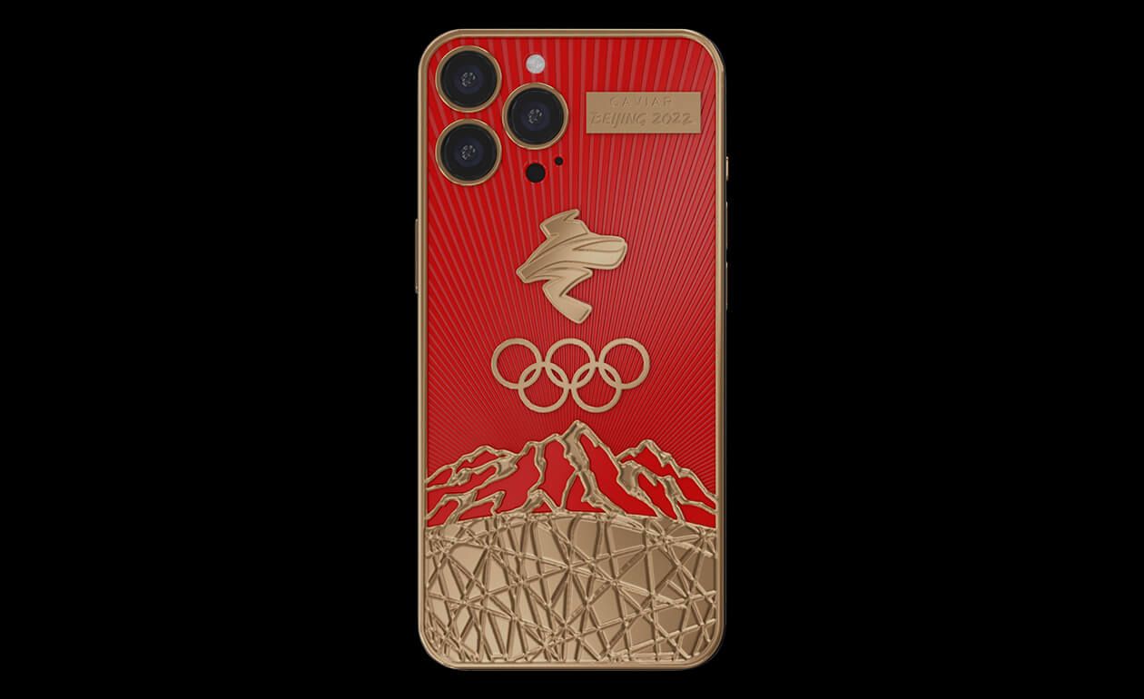 Caviar muestra su nuevo iPhone de lujo por los Juegos Olímpicos de Invierno