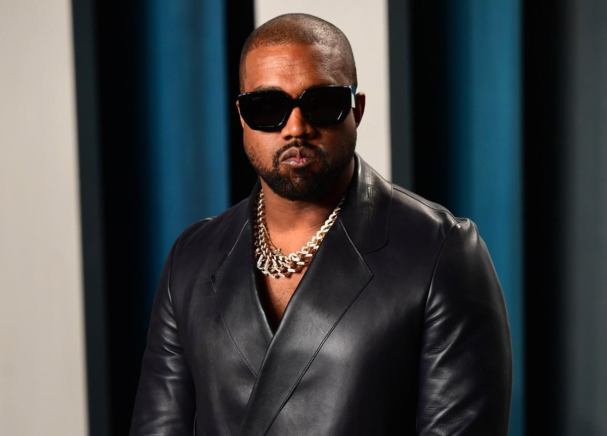 Archivo - Kanye West en la fiesta Vanity Fair