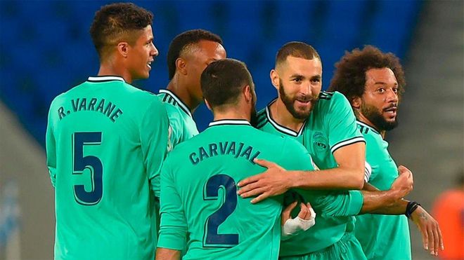 La victoria del Madrid sitúa a los de Zidane en el liderato La victoria del Madrid sitúa a los de Zidane en el liderato