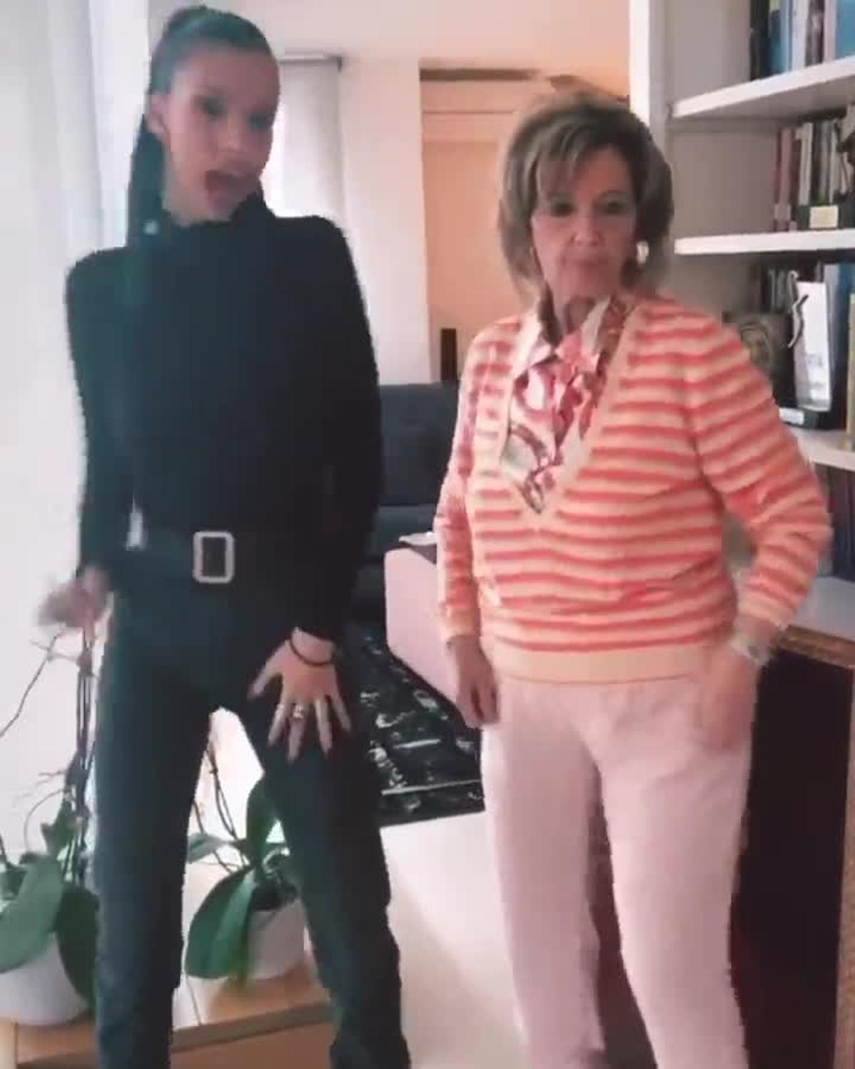 espiral Esplendor Mojado Alejandra Rubio sorprende con un vídeo bailando junto a María Teresa C