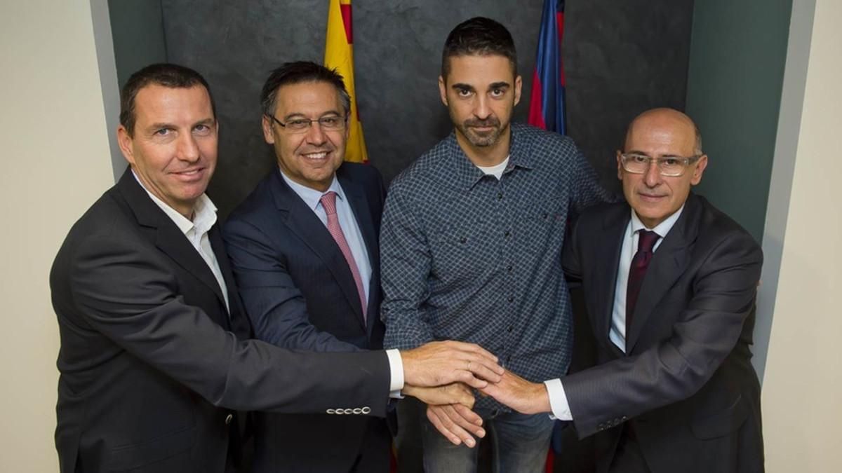 Navarro, blaugrana de por vida Navarro, blaugrana de por vida