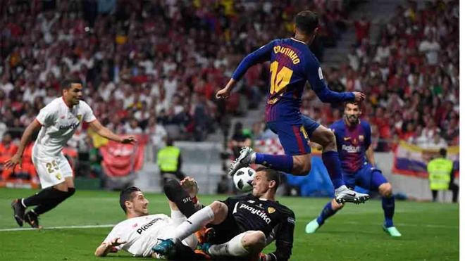 El Barcelona volverá a enfrentarse al Sevilla en una final El Barcelona volverá a enfrentarse al Sevilla en una final