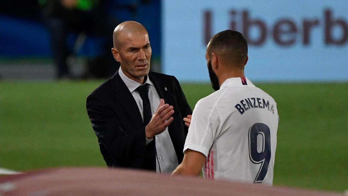 Zidane confirma la baja de Benzema