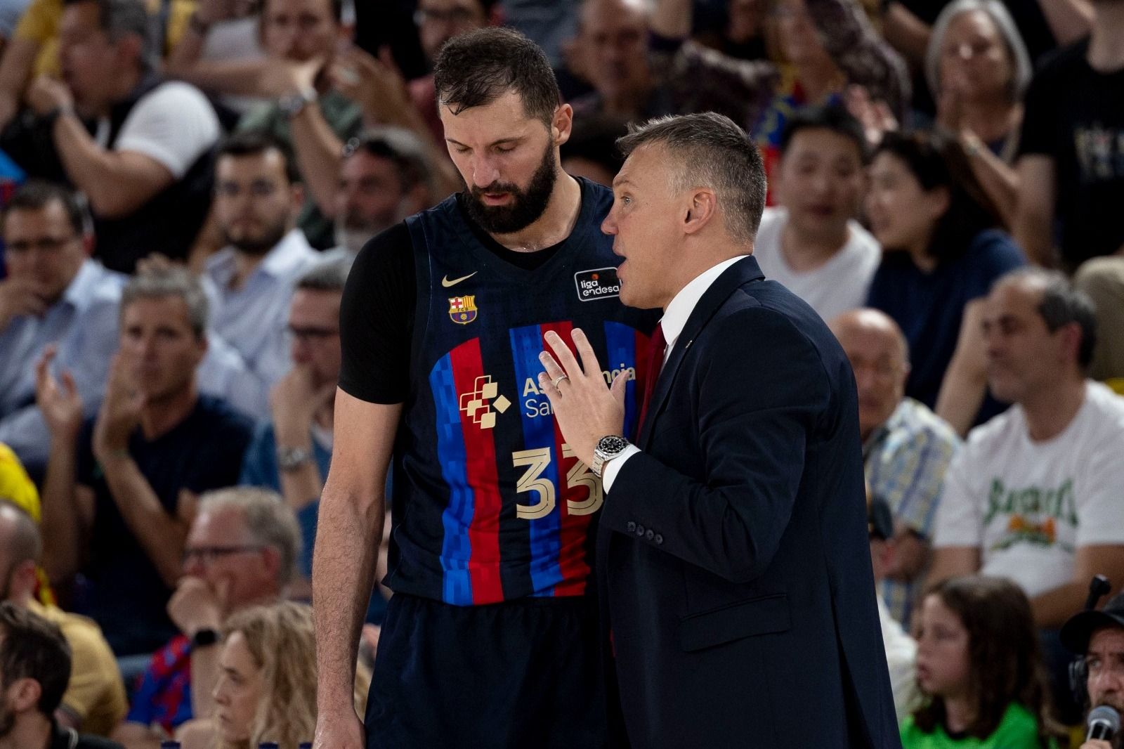 Jasikevicius: «.ay que estar contentos pero no podemos perder tantos balones»