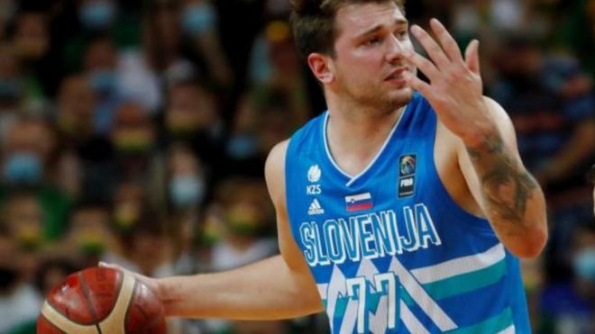 Doncic se exhibió ante Argentina Doncic se exhibió ante Argentina