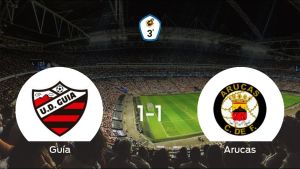 La UD Guía y el Arucas se reparten los puntos y empatan 1-1 La UD Guía y el Arucas se reparten los puntos y empatan 1-1