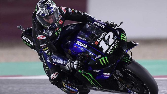 Viñales en el GP de Doha Viñales en el GP de Doha