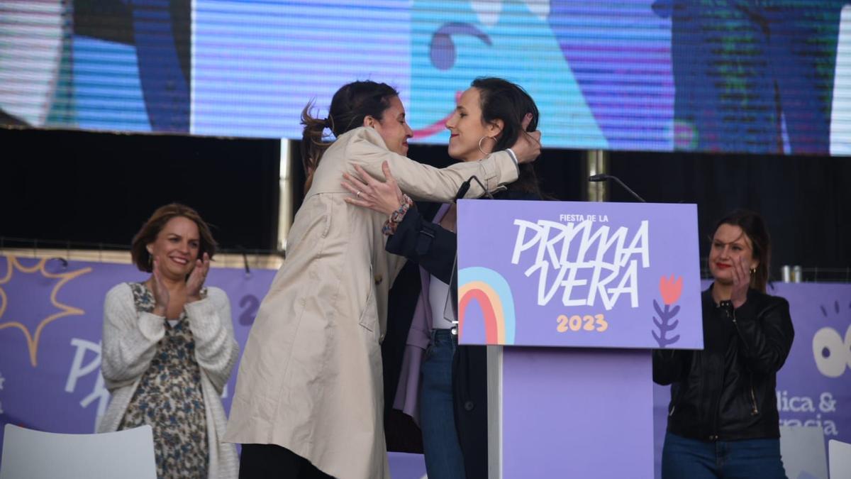 Podemos plantó el 28-M como una plataforma para hacer frente a Yolanda Díaz: «Somos diferentes»