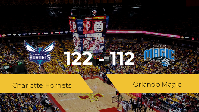 Charlotte Hornets se impone a Orlando Magic por 122-112 Charlotte Hornets se impone a Orlando Magic por 122-112