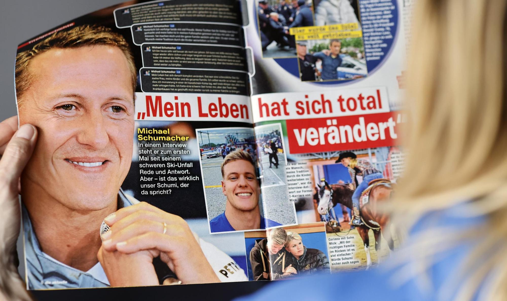 Destituyen a la directora de la revista que publicó una entrevista falsa con Schumacher