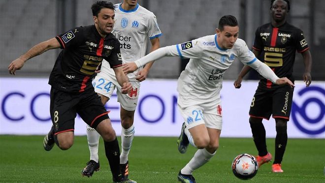 El internacional francés Clément Grenier, a prueba en el Mallorca