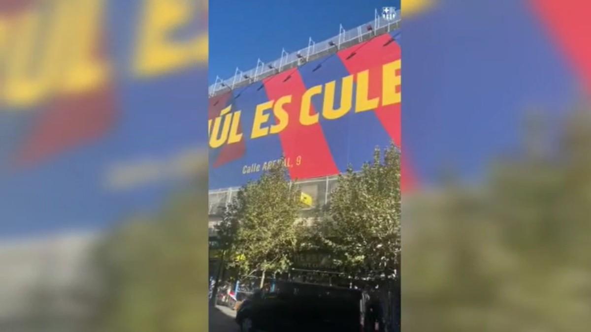 Raúl es culé, el nuevo slogan del Barça para abrir una nueva tienda en Madrid