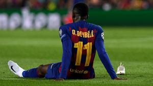 Dembélé podría jugar en Champions pero no en Liga.