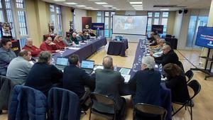 El Plenario reunió a presidentes de federaciones territoriales y miembros del Consejo Consultivo
