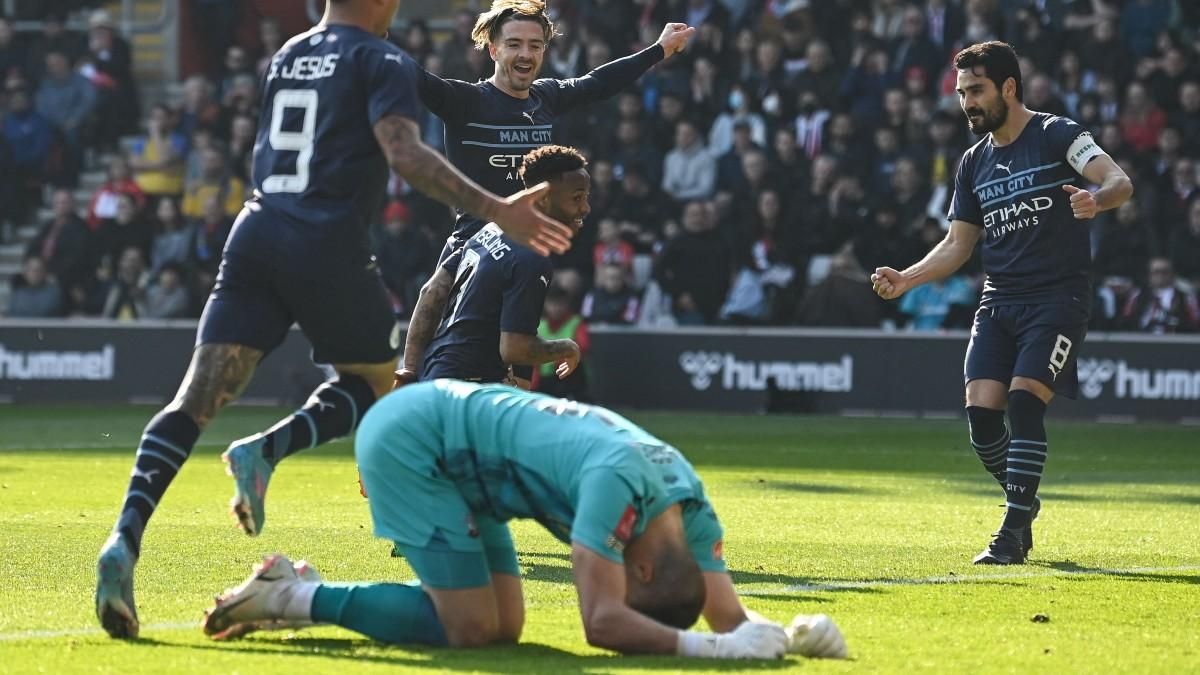Sterling abrió la lata en Southampton Sterling abrió la lata en Southampton
