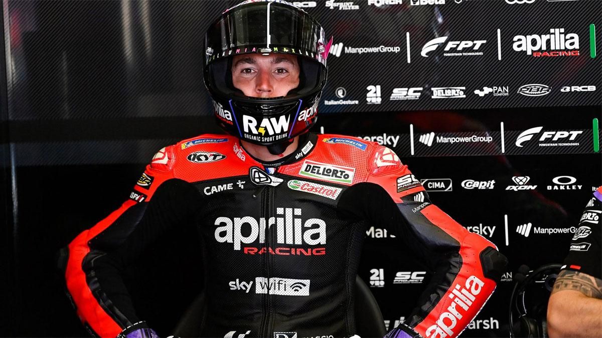 Aleix Espargaró, piloto de Aprilia Aleix Espargaró, piloto de Aprilia