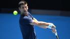 Novak Djokovic, entrenando en Melbourne | EFE