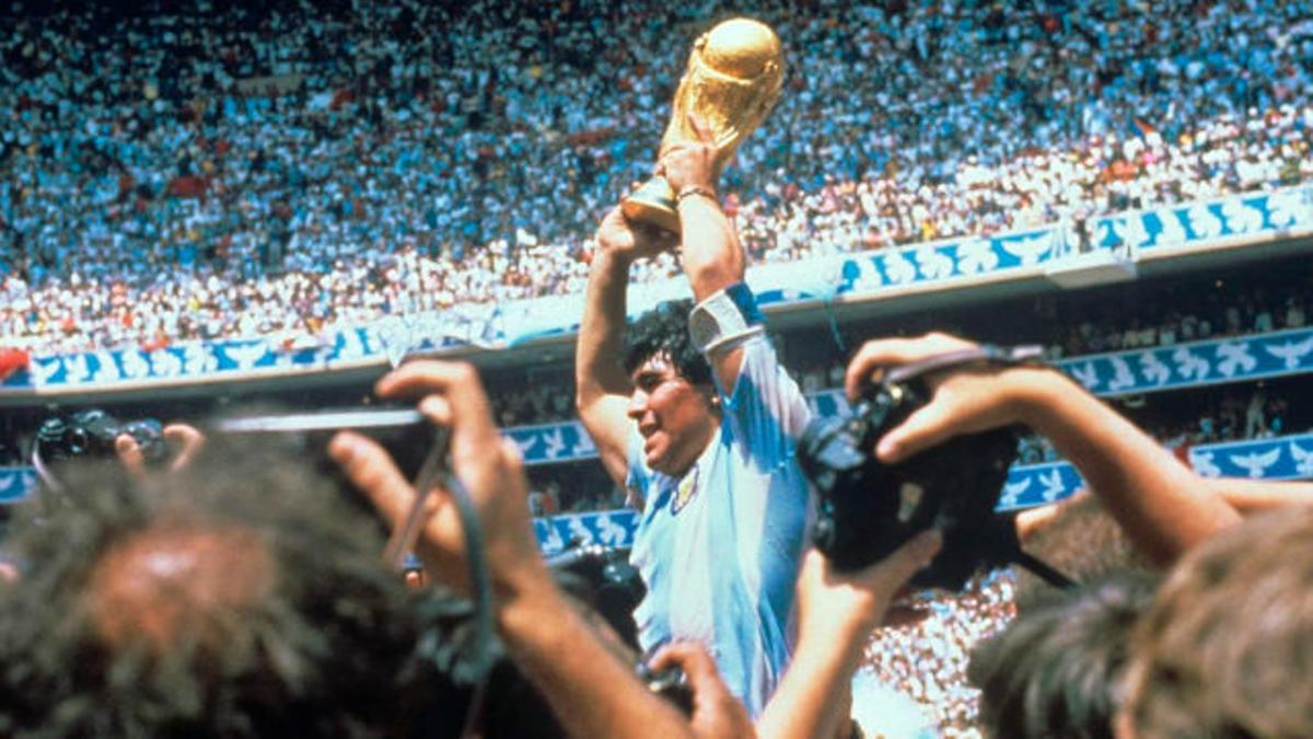 La exhibición de Maradona en México 86 que te pondrá la piel de gallina
