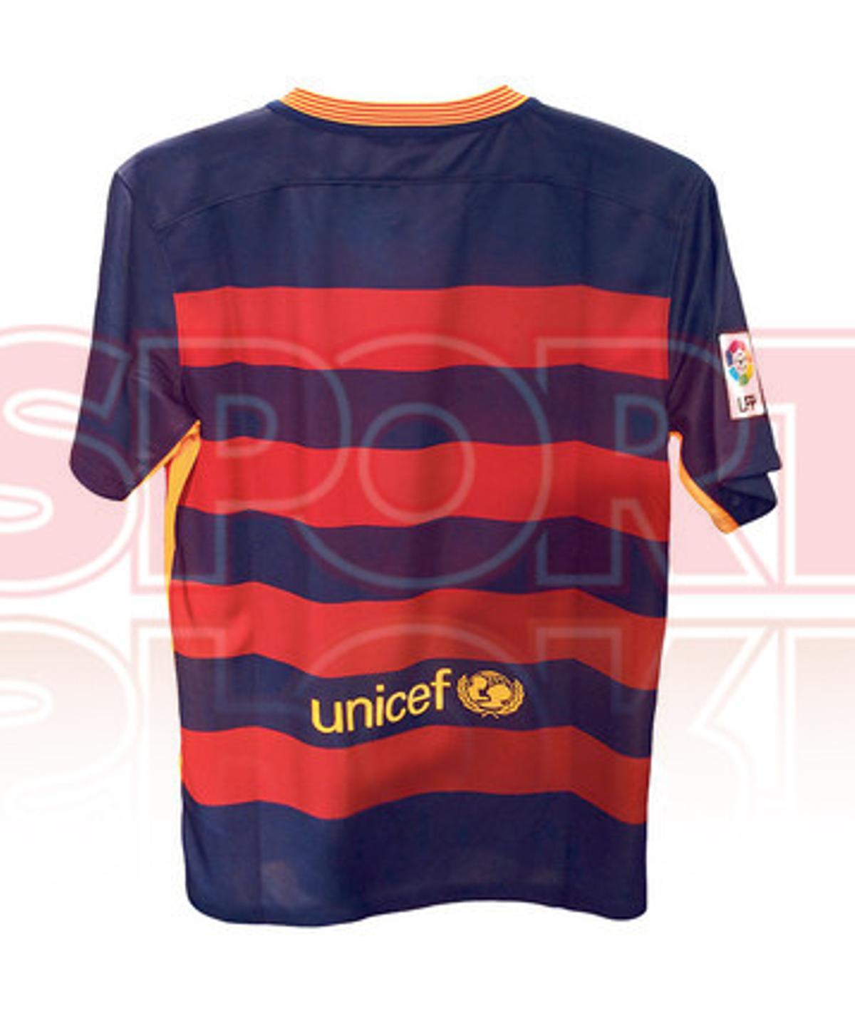 Así serán las camisetas del Barça 2015/16