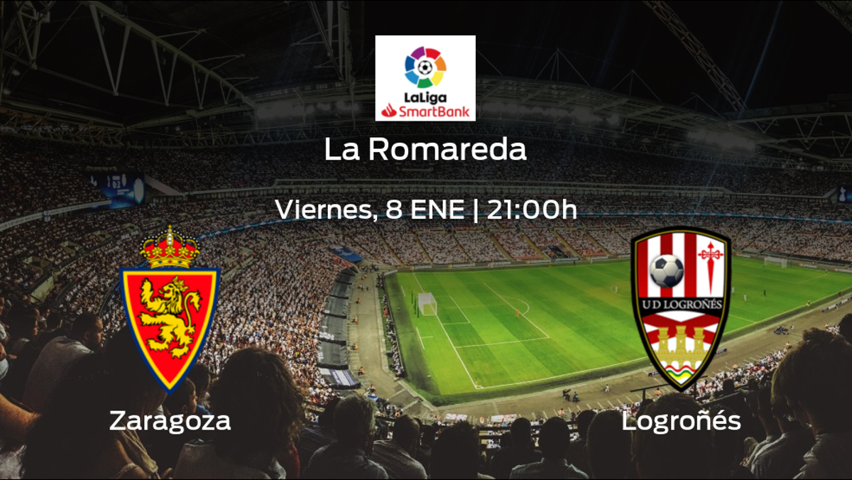 Jornada 21 de la Segunda División: previa del duelo Real Zaragoza - Logroñés