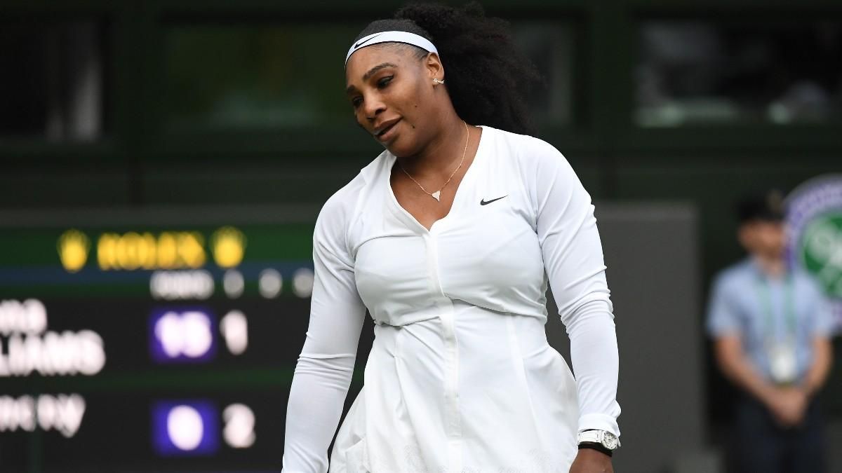 Serena Williams cayó en su regreso a Wimbledon Serena Williams cayó en su regreso a Wimbledon